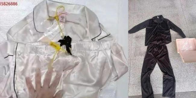 男子网购女士睡衣后 掉包成男款退货