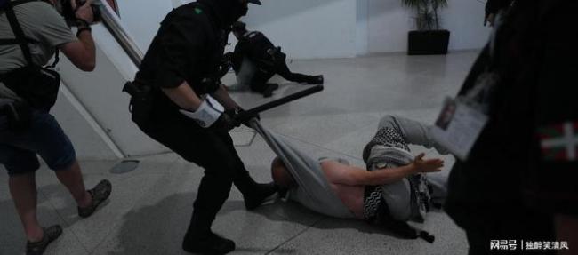 西班牙警察在机场殴打加沙船队人士 冲突引发调查