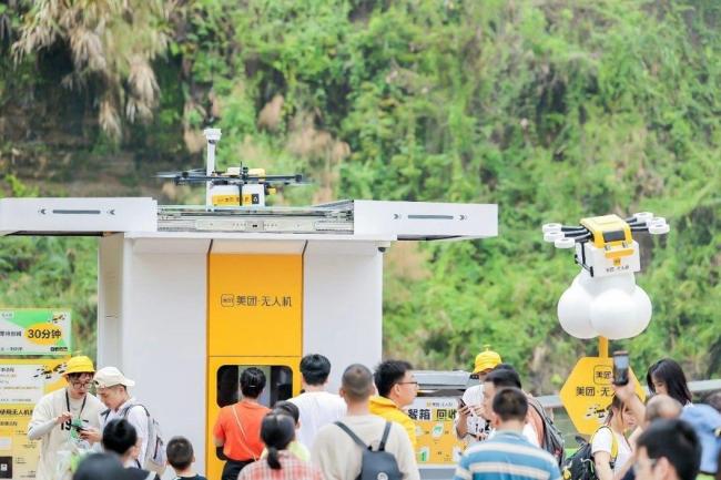 王興押寶成功，美團(tuán)無人機(jī)起飛 低空物流逆襲