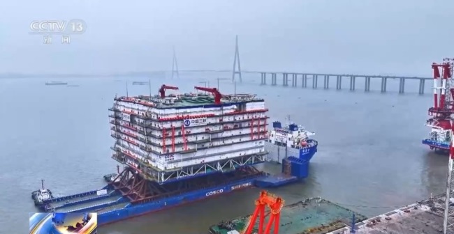 “海风之心”正式发运 探访这座海上超级工程