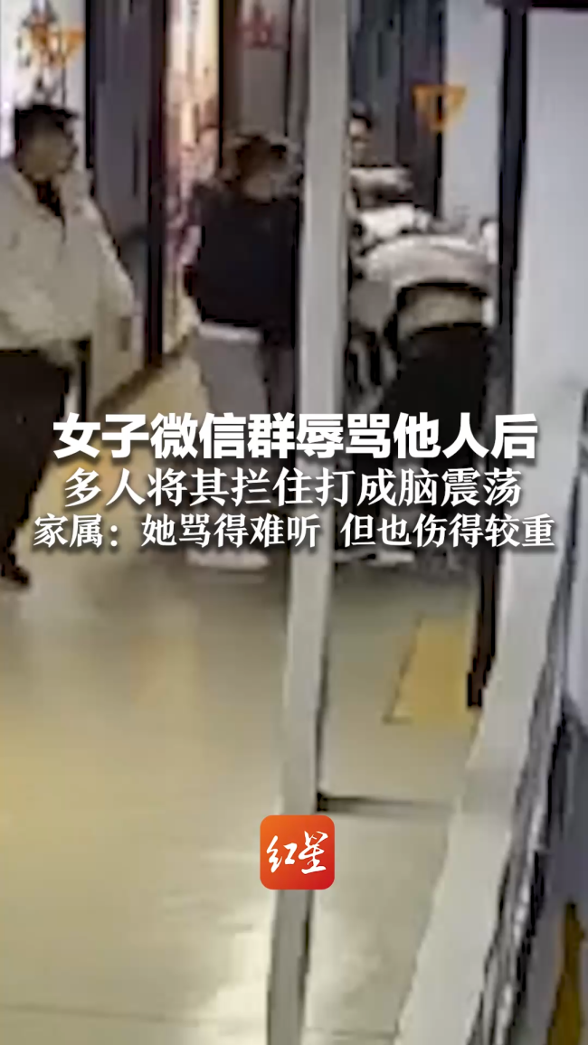 女子微信群骂人 被多人殴打成脑震荡