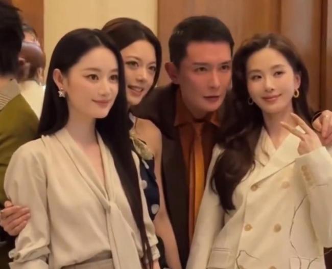 刘诗诗赵今麦郭晓婷同框