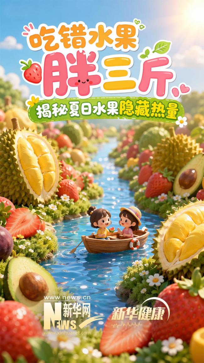 吃错水果胖三斤 揭秘水果隐藏热量