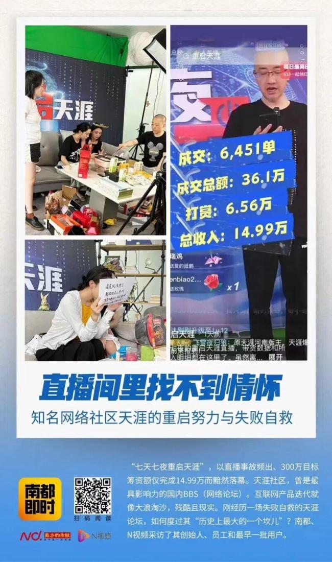 天涯社區(qū)發(fā)長(zhǎng)文 恢復(fù)訪問(wèn)進(jìn)展說(shuō)明