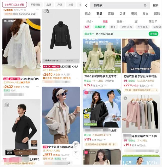 防晒衣乱象调查:300元可买合格报告 防晒指数虚标盛行