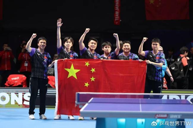 王皓宣布王楚钦为国乒男队队长：希望他接好马龙队长的接力棒