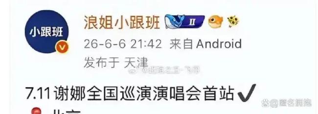 谢娜可以开演唱会但要有边界感 跨界需谨慎