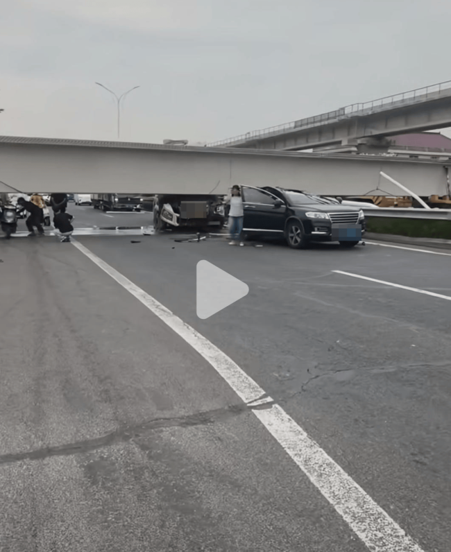 网传南通“有桥掉下来了”不实