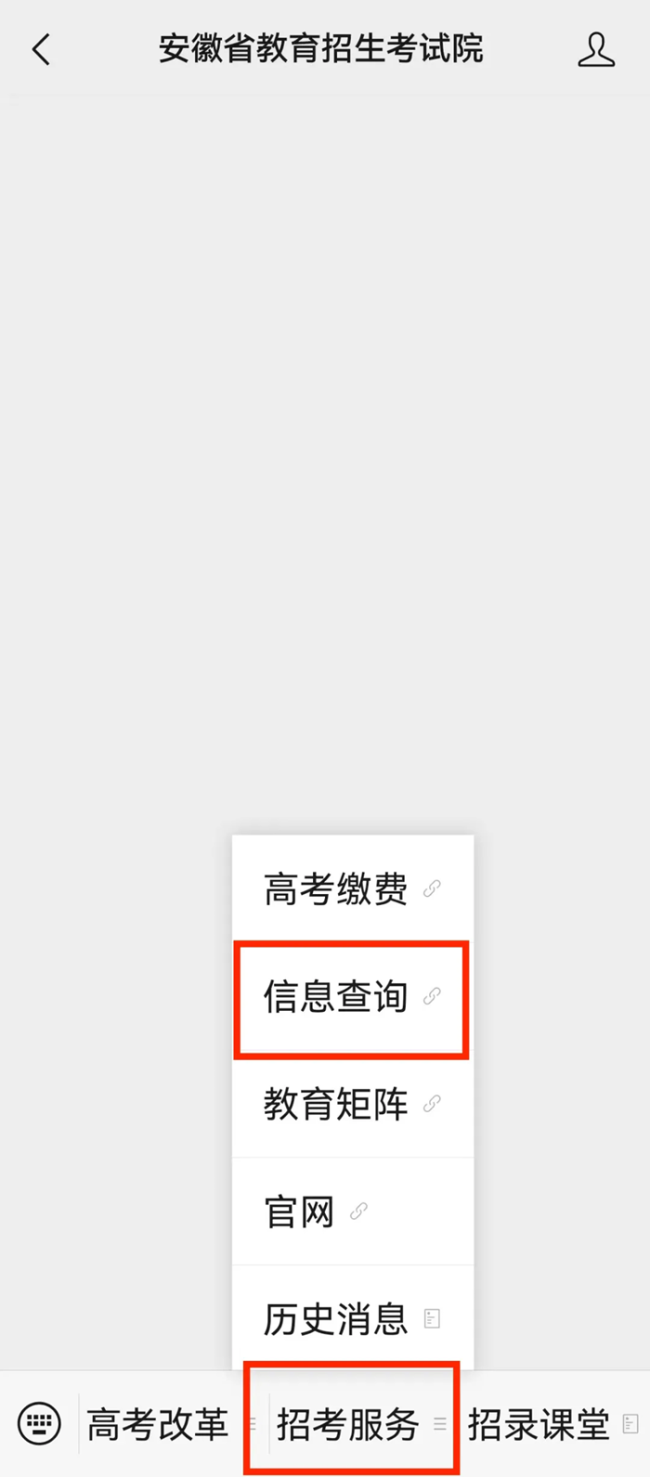 安徽高考查分