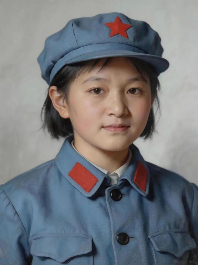 105岁女红军看到自己长征时的模样