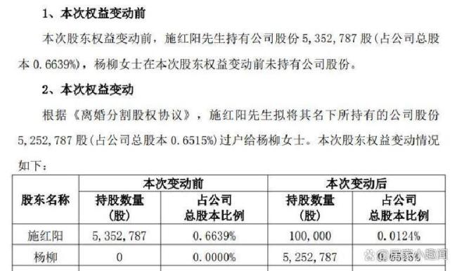 两人离婚，女方分走2.46亿元
