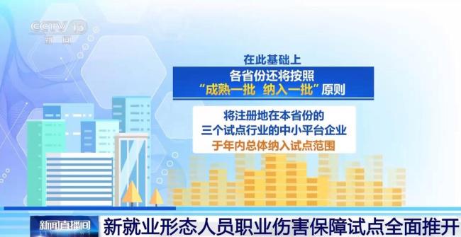 本月起“新职伤”扩围全国 按单缴费保障更优