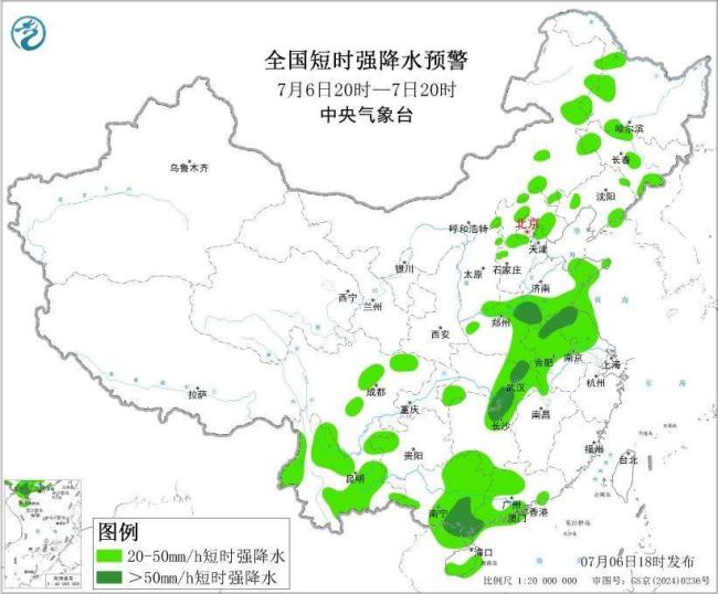五预警齐发！广西有大暴雨、特大暴雨 多地面临灾害风险