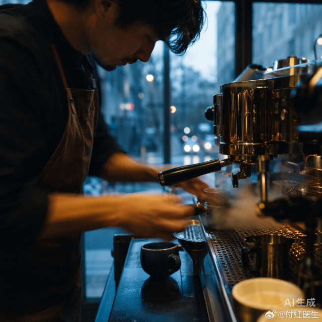 凌晨5点的咖啡店