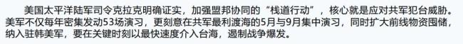 美军臆测解放军三种方式“收复台湾” 栈道行动虚张声势