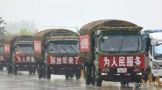 解放军来啦！强降雨致贵港高中4千名师生被困 希望破水而出