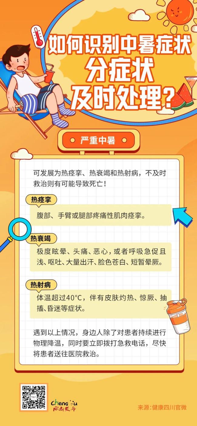 成都发布高温红色预警信号 多区气温将超37℃