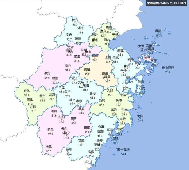 台风“巴威”体型几乎可覆盖9个浙江