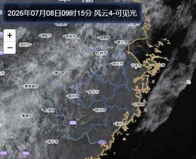 台风“巴威”体型几乎可覆盖9个浙江 持续关注台风动态