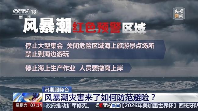 如何防御应对风暴潮、海浪灾害 预警与防范措施