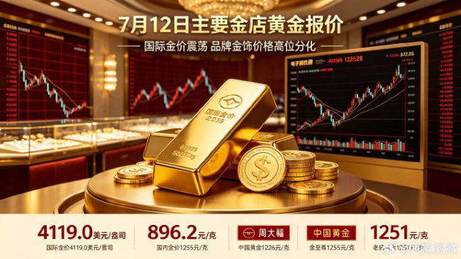 多家金店金饰价格多数持稳