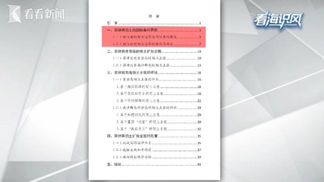 为何这份南海报告扒下菲律宾“底裤” 揭露非法主张真相