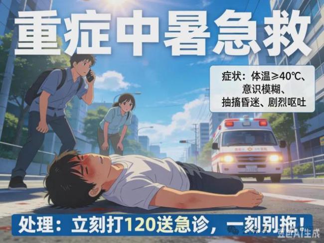 男孩踢2小时球体温飙至40℃昏迷呕吐 警惕热射病风险
