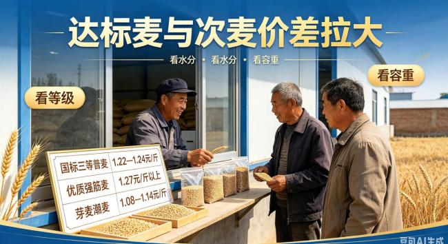 小麦要涨价?粮库出手了 优质麦成香饽饽