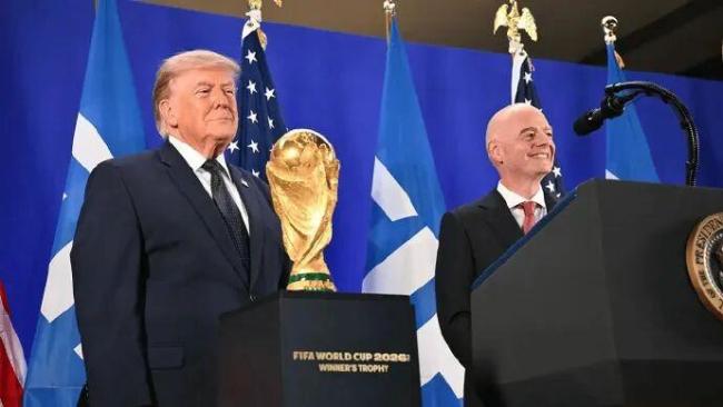 特朗普憧憬美国再办一届世界杯，还希望拉上中国合办 提议中美联合举办