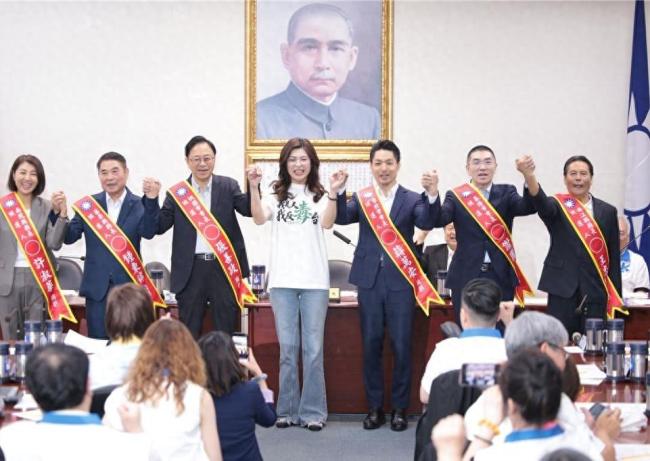 郑丽文正式征召6位县市长拼连任