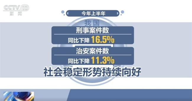 我国社会稳定形势持续向好
