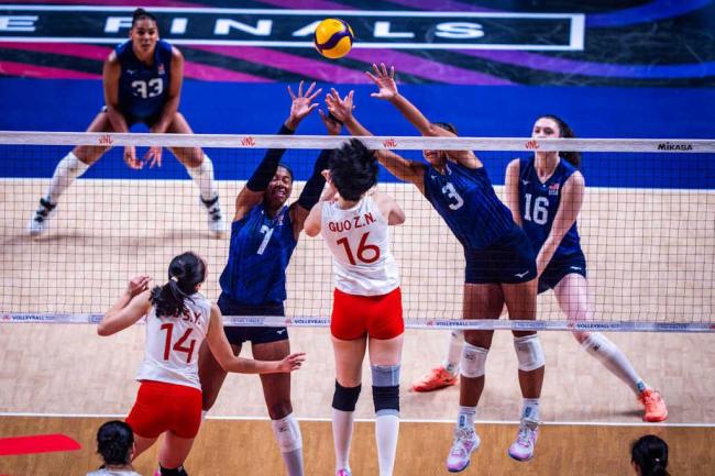 中国女排3-2美国晋级四强 球员评价:7人优秀,2人及格,3人低迷