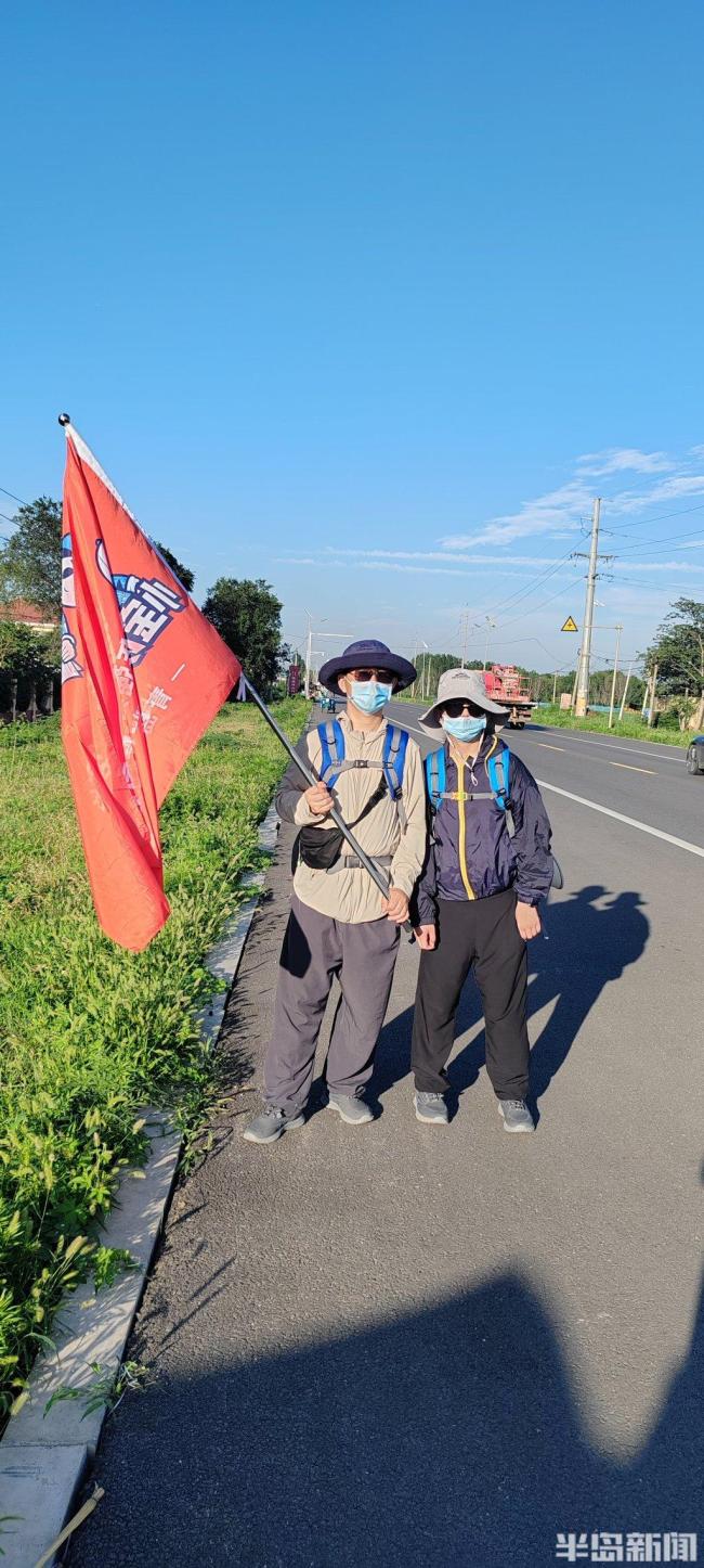 青岛父子要40天徒步1200公里去西安 亲子远征的教育意义