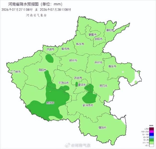 受台风影响郑州明夜起有大到暴雨 警惕强对流天气