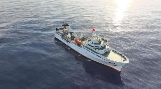 大陆科考船再现身 这次位置不一般 填补渔业调查空白
