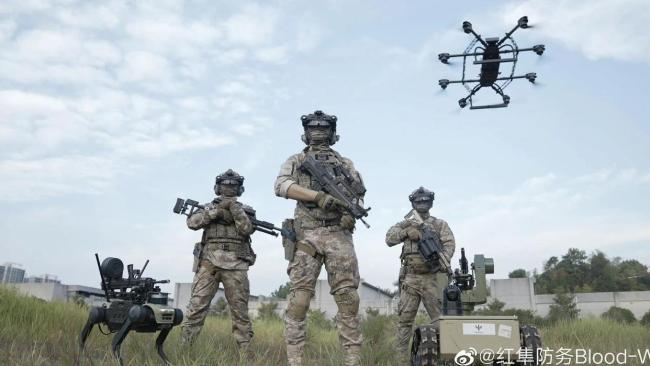 机器狼扛单兵火箭筒硬核画面首次公开 火力支援新利器