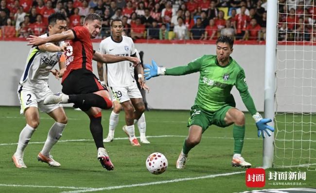 中超：成都蓉城1-1武汉三镇