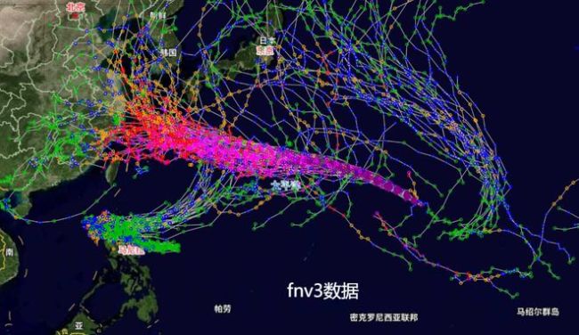 台风白海豚将迎第四次巅峰 路径预测引关注