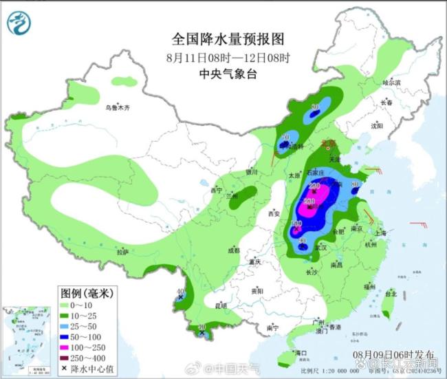 京津冀将迎强降雨 台风“白海豚”影响显著