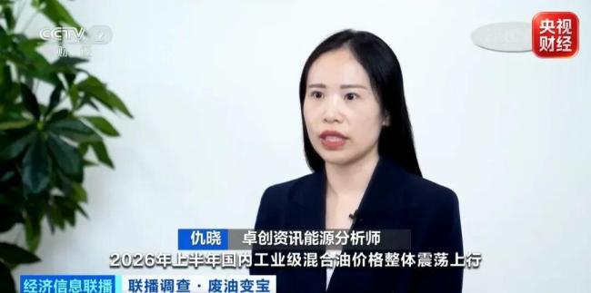 废油变身“抢手货” 出口订单排至2027年