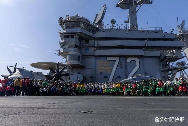 美航母超长部署逼出大问题 舰员极限承压引发热议