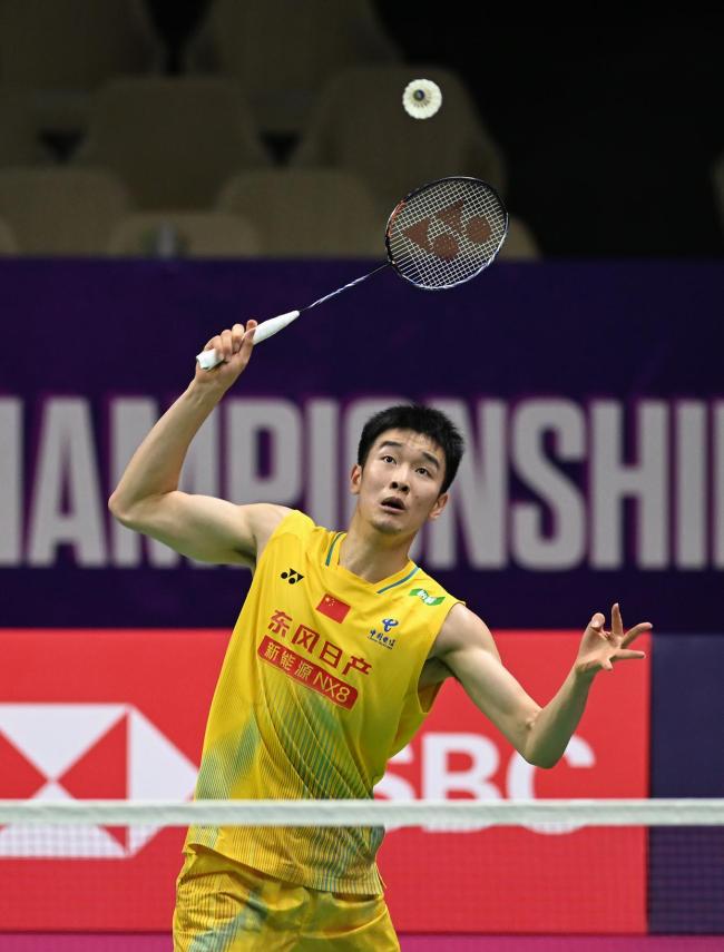 羽毛球世锦赛李诗沣晋级 首轮完胜对手