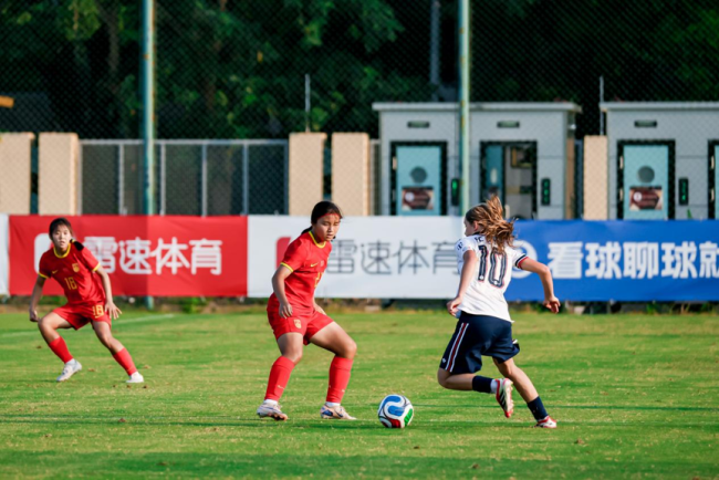 中国U17女足明日之星冠军杯收官 三战全胜进决赛