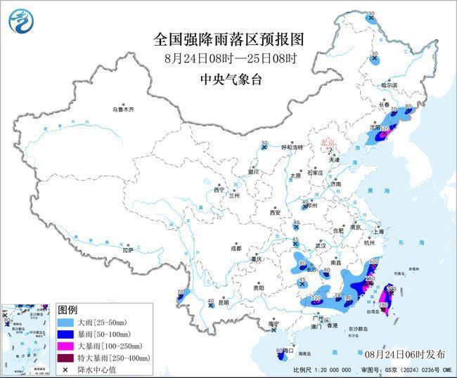 暴雨黄色预警！5省部分地区有大暴雨 多地需防范强对流天气