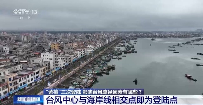 “紫檀”为何三次登陆我国？地形大气环流共同影响