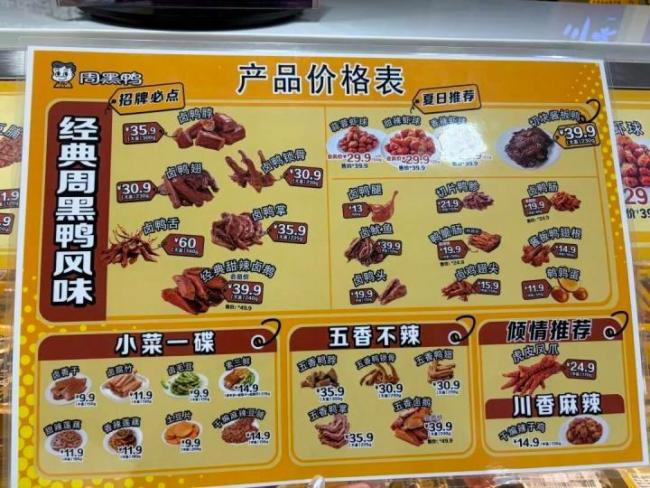 鸭货三巨头大量门店关闭 市场表现不佳引发热议