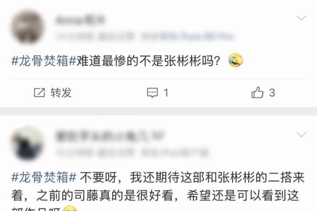 龙骨焚箱是张彬彬唯一待播剧 全网心疼的“最冤男主”