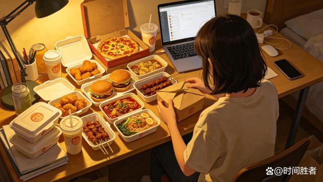 26岁女生把外卖当饭吃进ICU