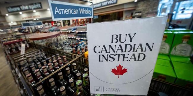 美国烈酒想卖加拿大可费劲了 关税争端下的市场封锁