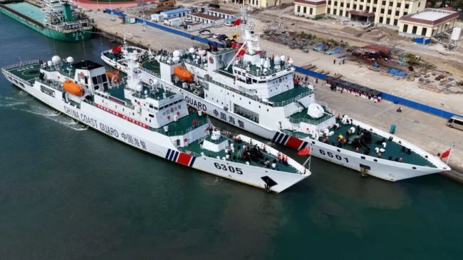 中国海警圆满完成2026年北太平洋公海渔业执法巡航任务